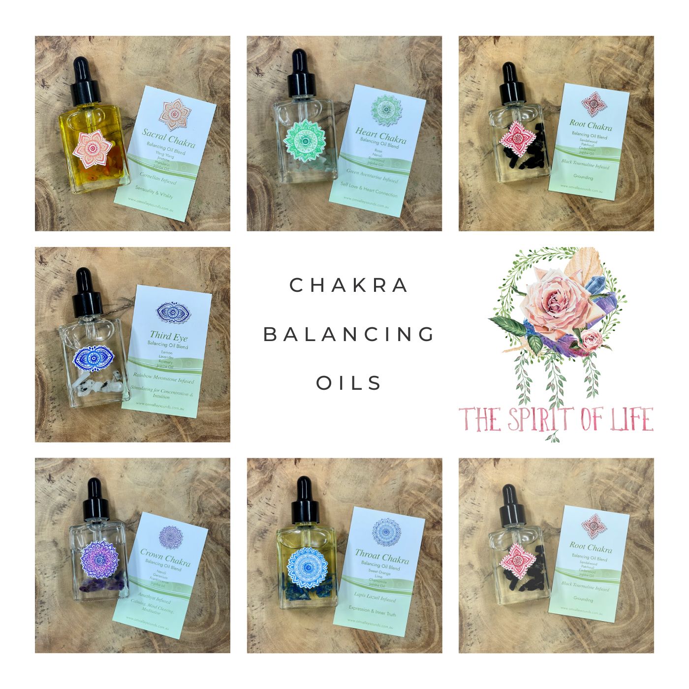 Chakra Balancing Oils
