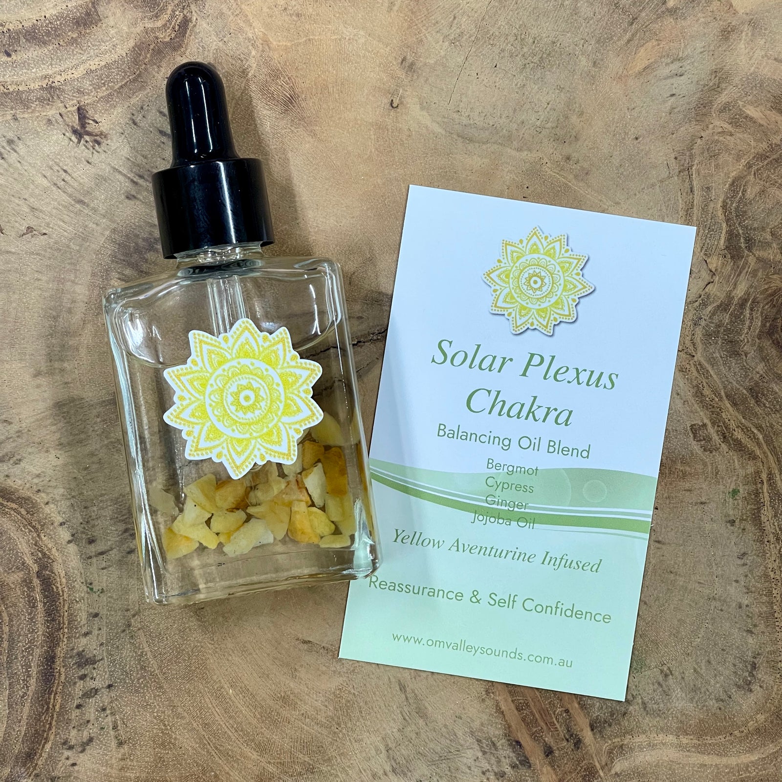 Solar Plexus Chakra Balancing Oil