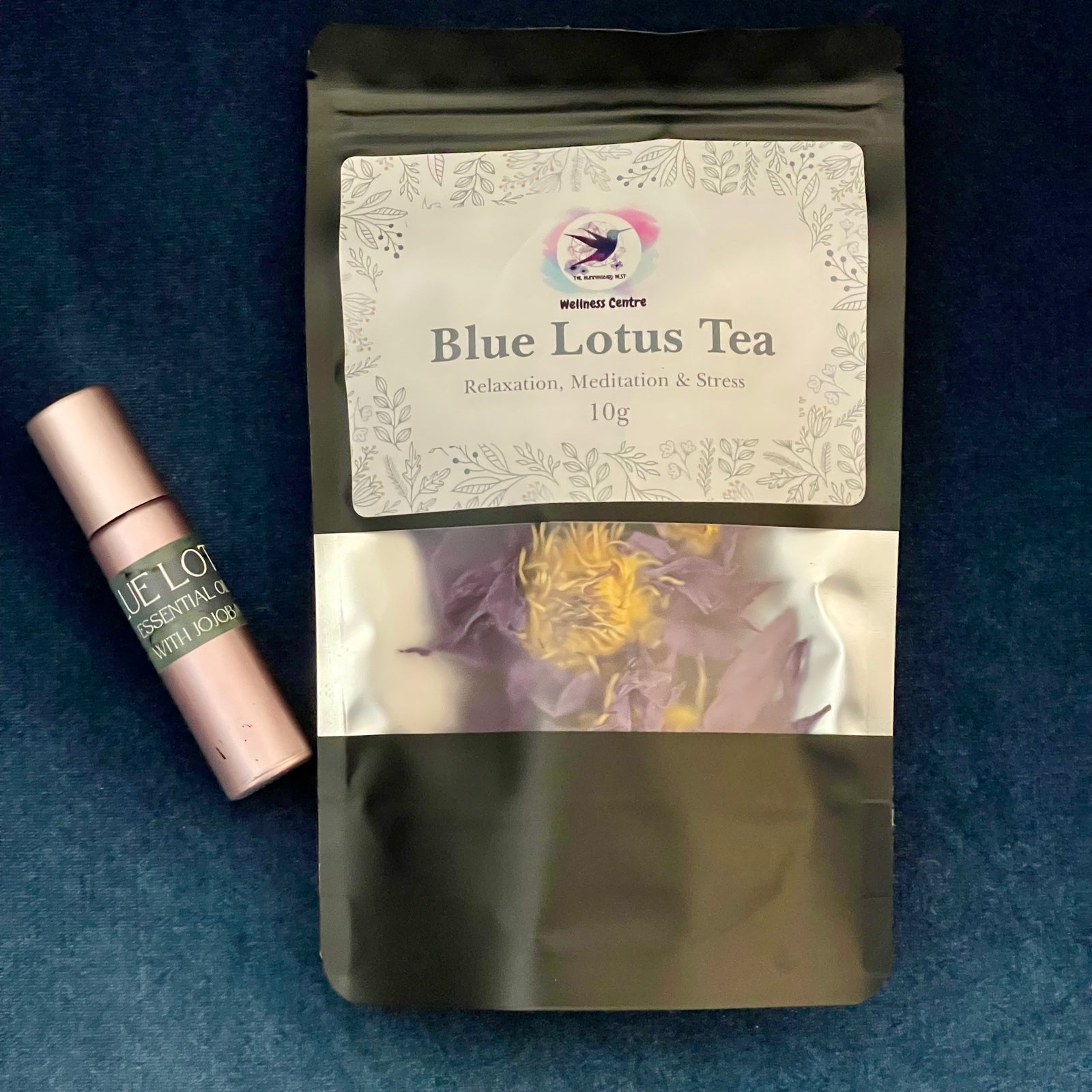 Organic Blue Lotus Tea 10g & Blue Lotus Absolute Body Oil 10ml