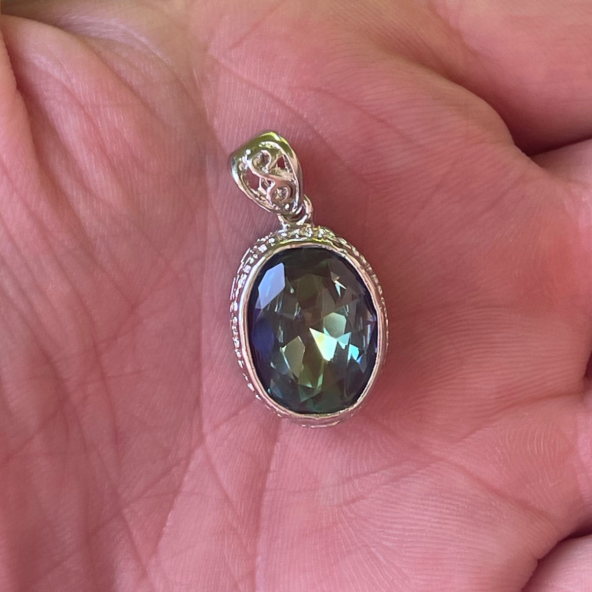 Mystic Topaz Pendant