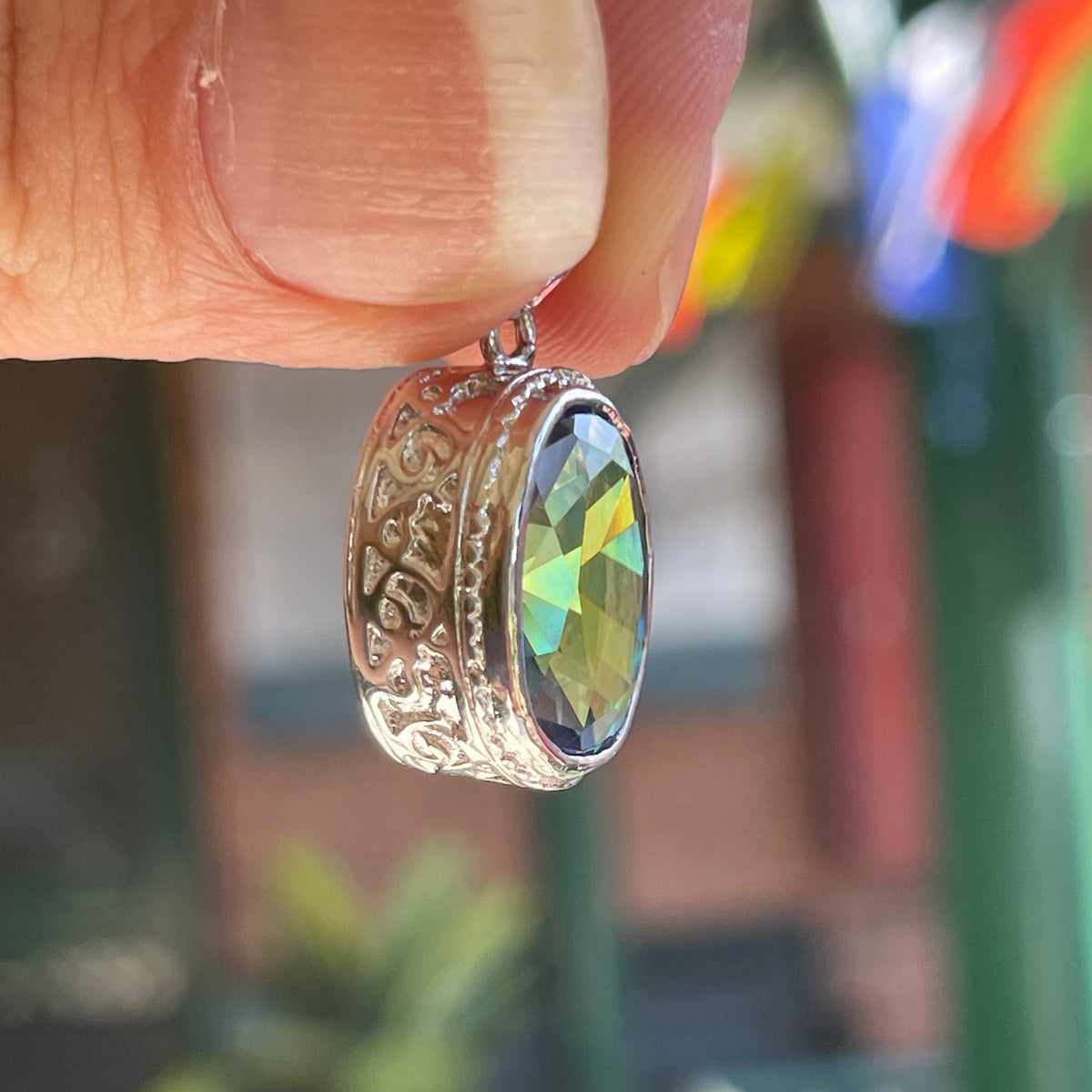 Mystic Topaz Pendant