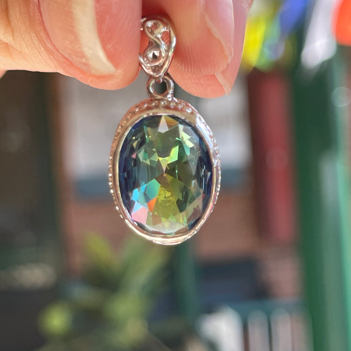 Mystic Topaz Pendant
