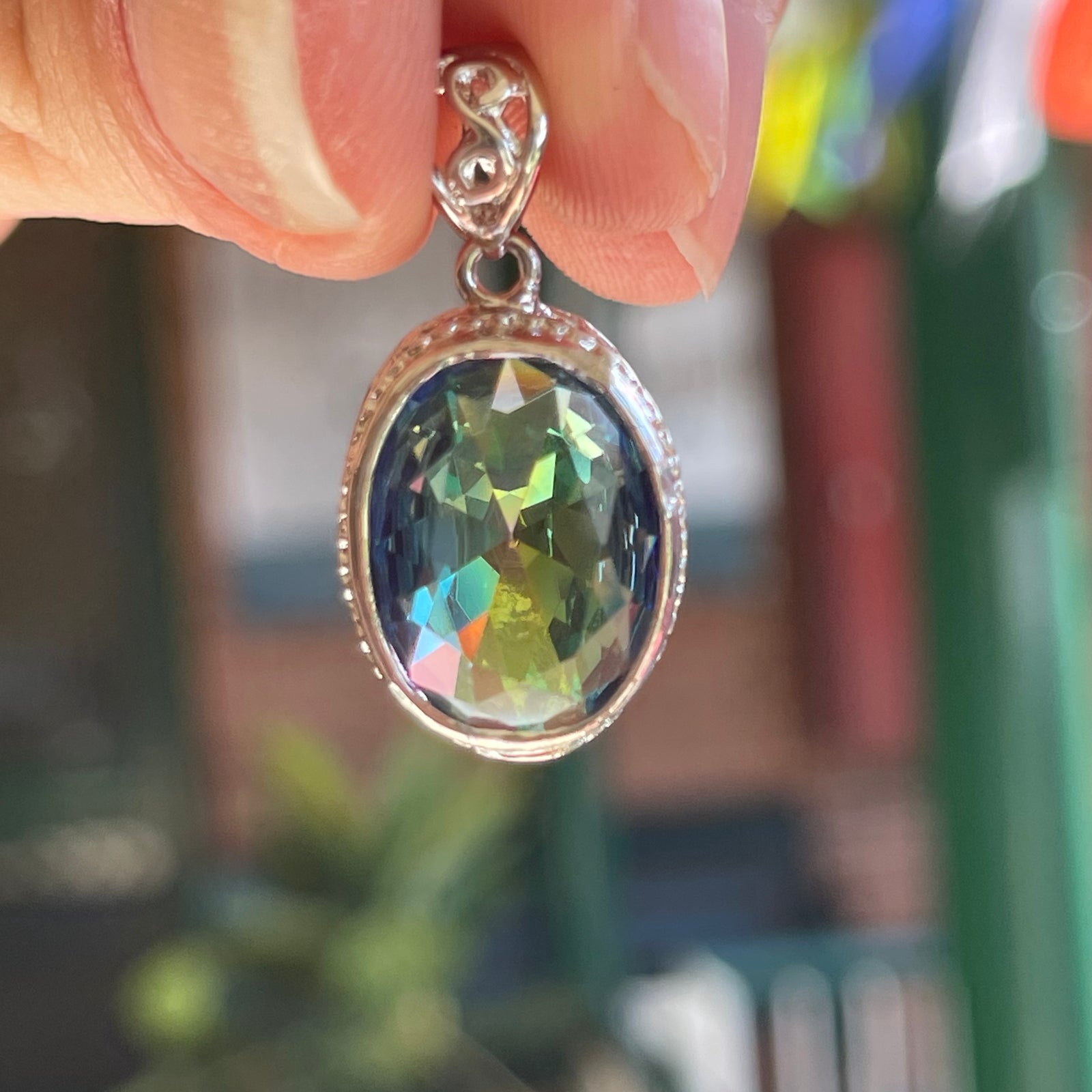 Mystic Topaz Pendant