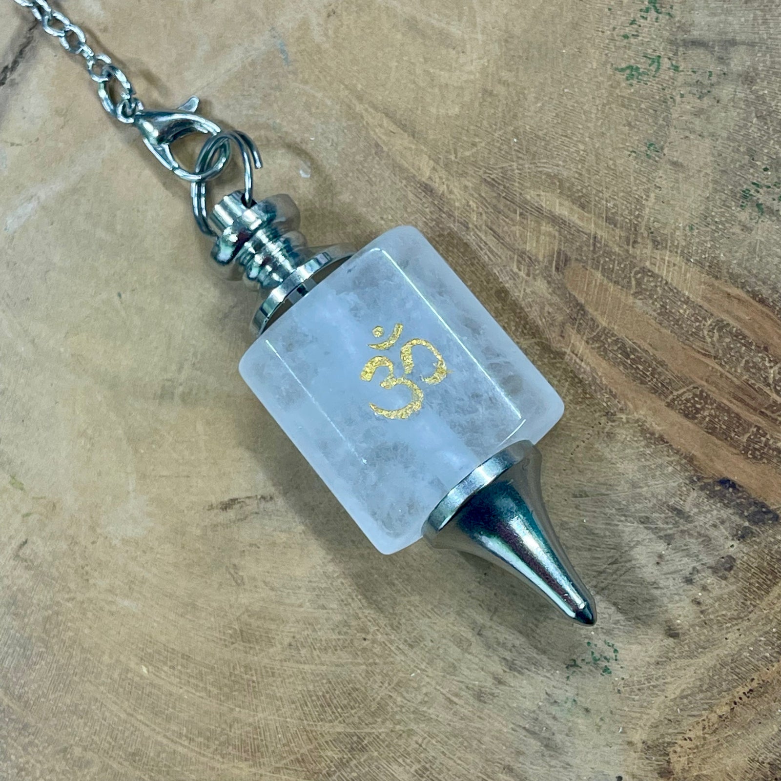 Clear Quartz OM Pendulum