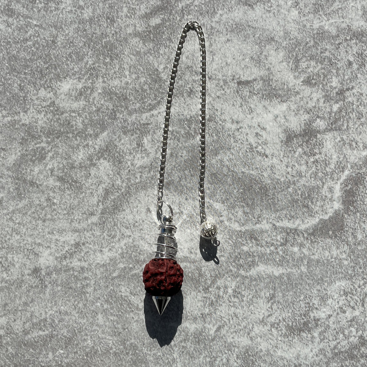 Rudraksha Bead (Imitation)-Pendulum