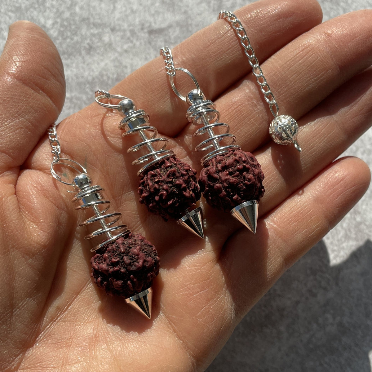 Rudraksha Bead (Imitation)-Pendulum