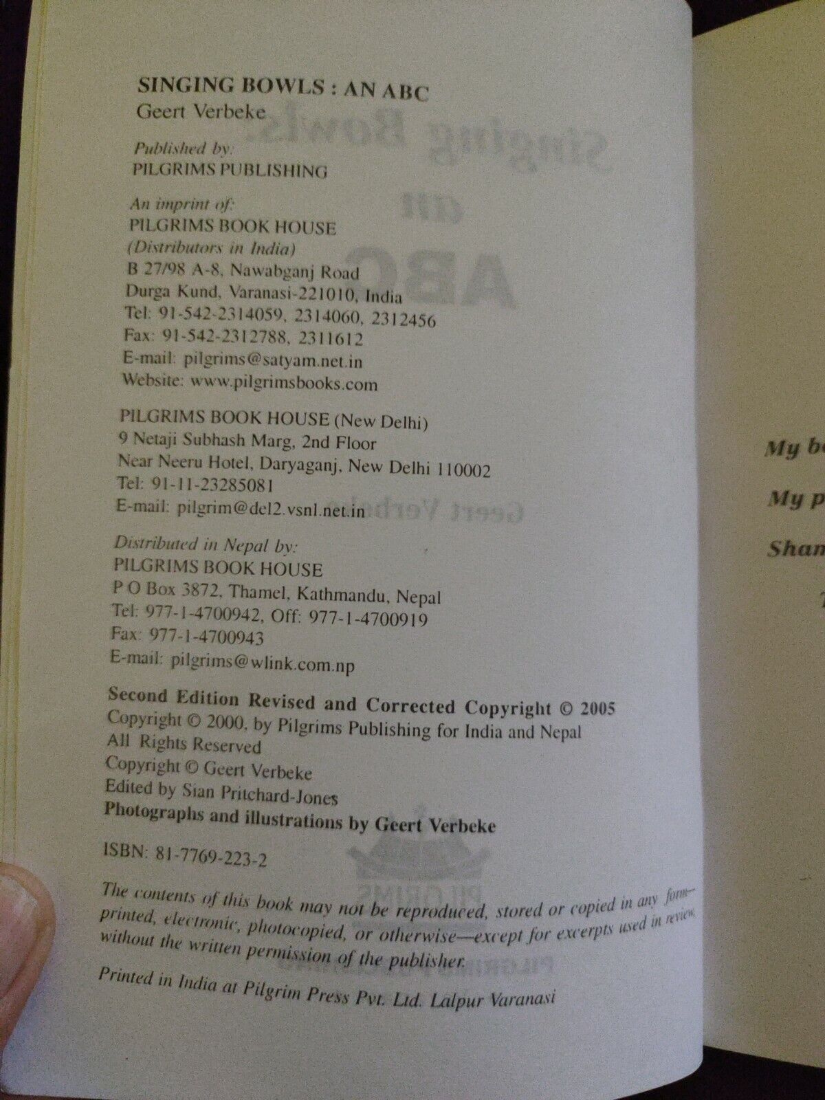 Singing Bowls an ABC