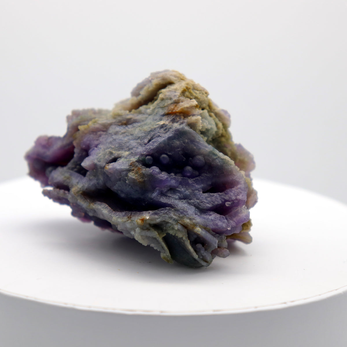 167g Natural purple Grape Agate Chalcedony - The Spirit of Life