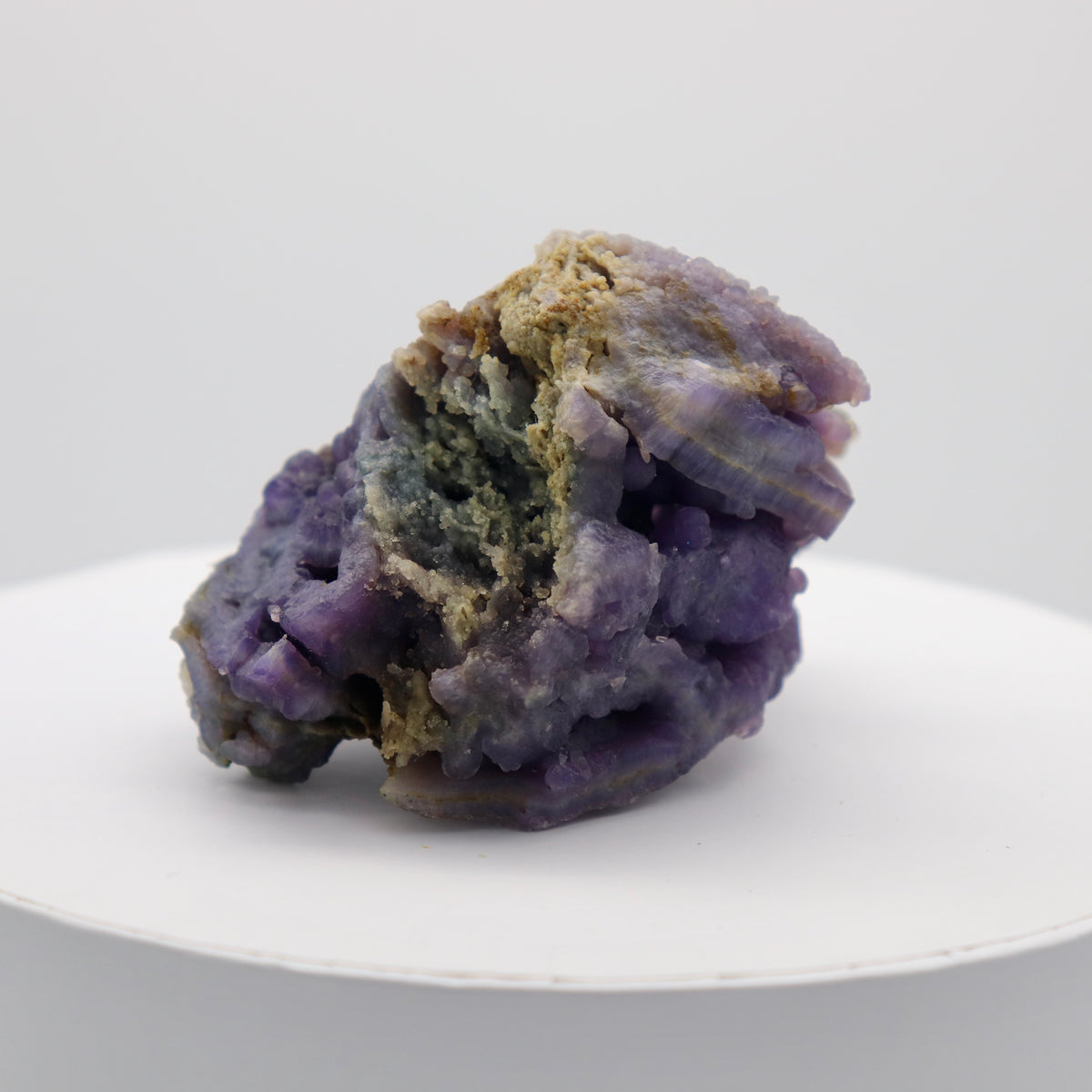 167g Natural purple Grape Agate Chalcedony - The Spirit of Life