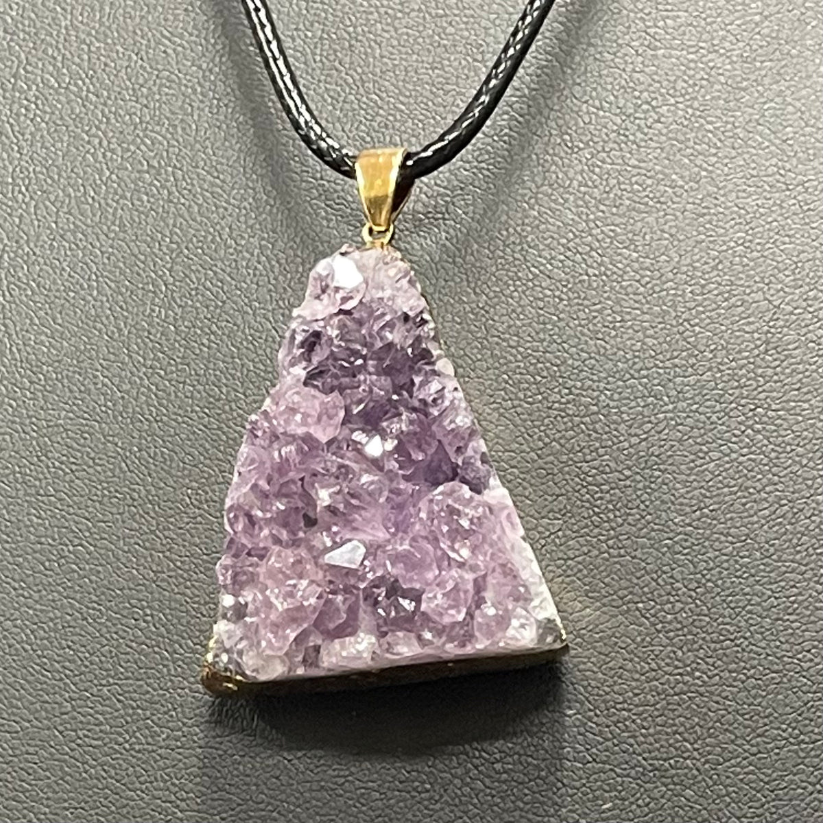 Amethyst Cluster Pendant