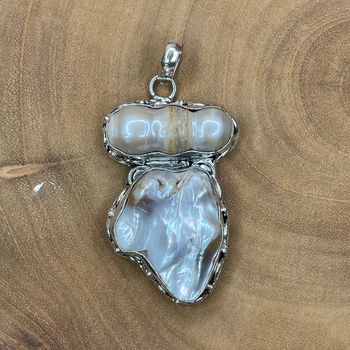 Baroque Perl Silver Plated Pendant - The Spirit of Life