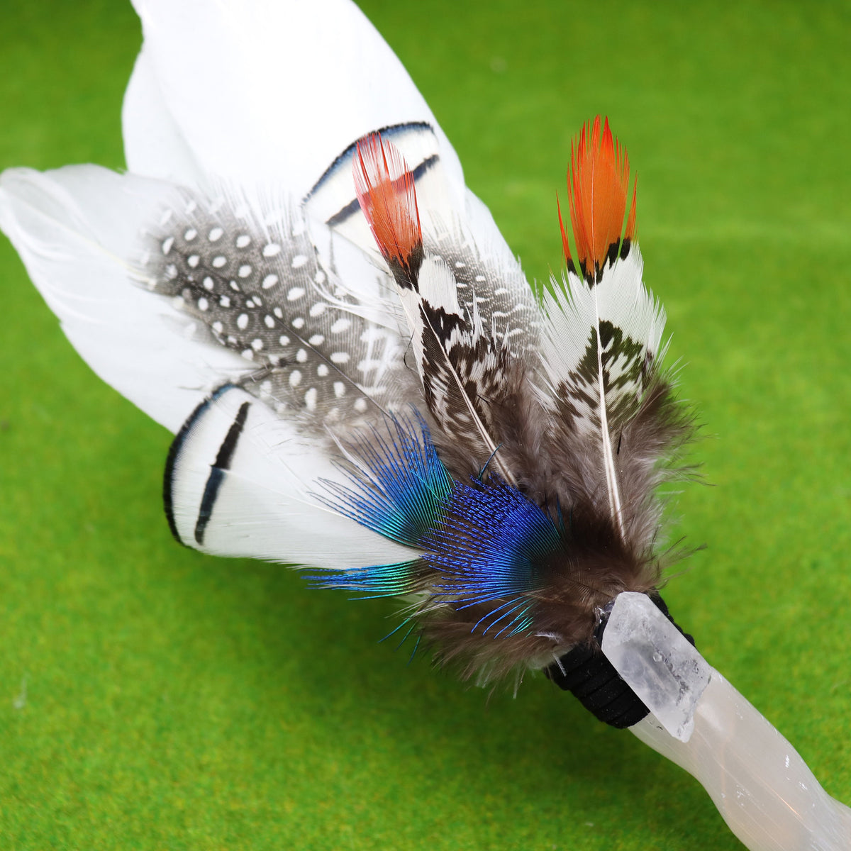 Wild colour Selenite Smudging Wand - The Spirit of Life