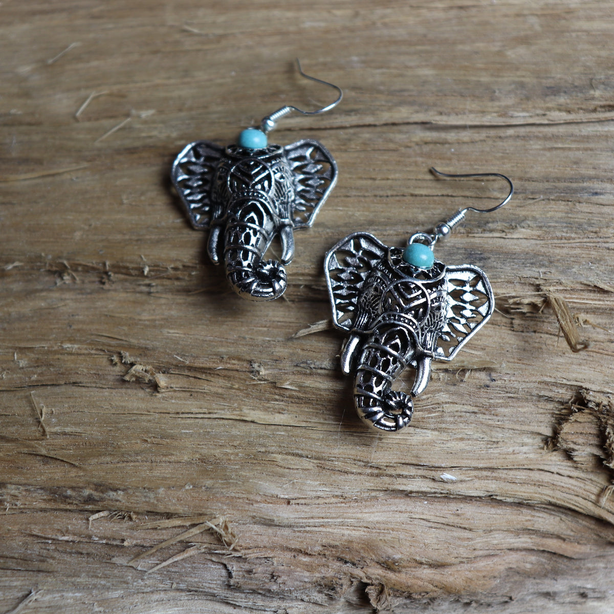 Handmade Elephant Earrings - The Spirit of Life