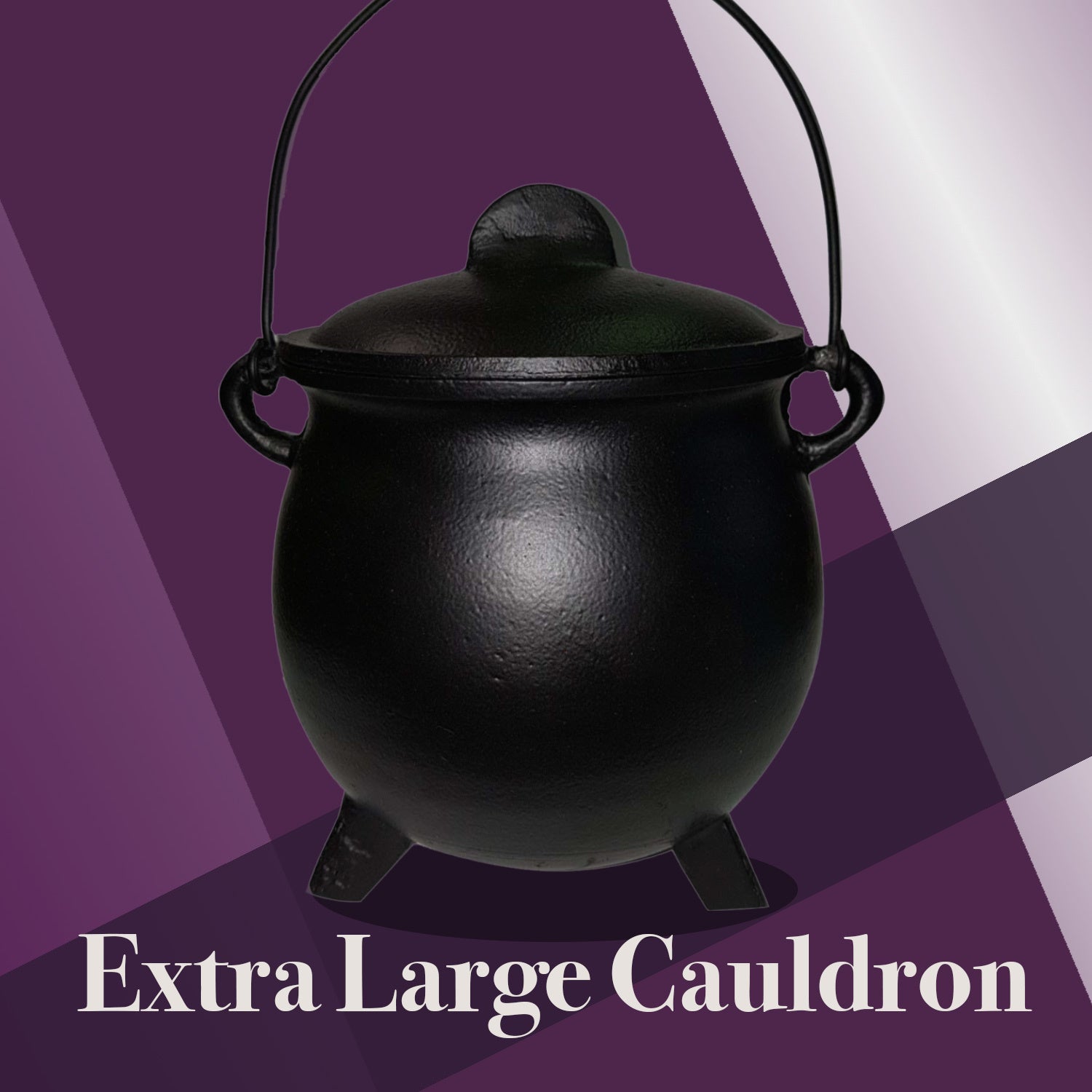 Extra Large Cast Iron Cauldron - The Spirit of Life