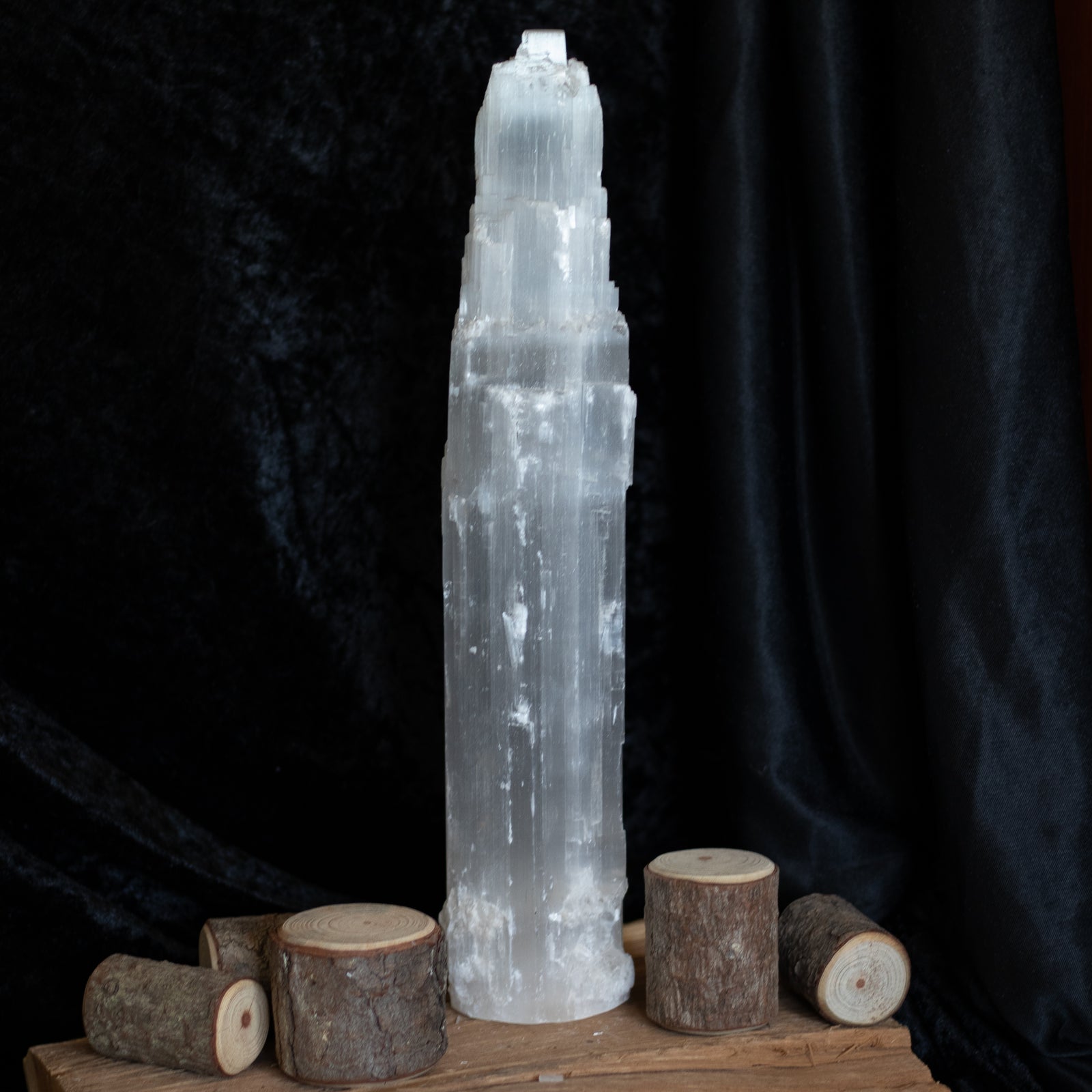 30cm Selenite Tower - The Spirit of Life