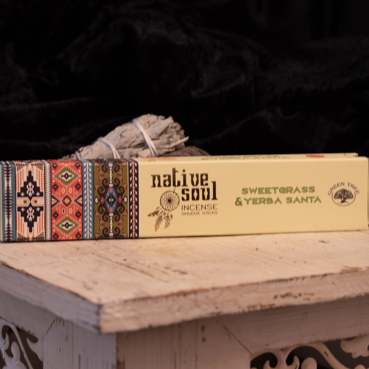Native Soul Sweetgrass and Yeraba Santa Incense - The Spirit of Life