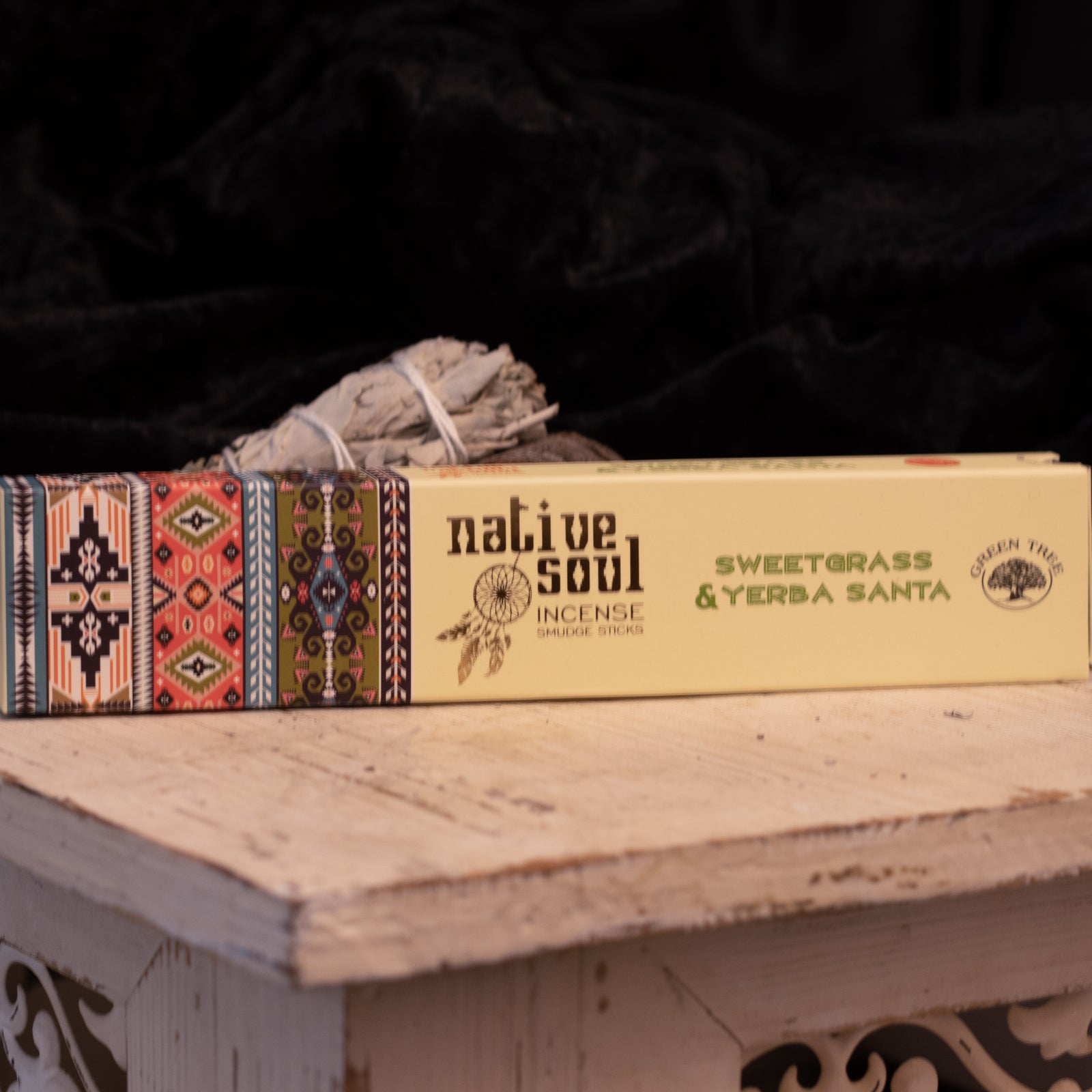 Native Soul Sweetgrass and Yeraba Santa Incense - The Spirit of Life