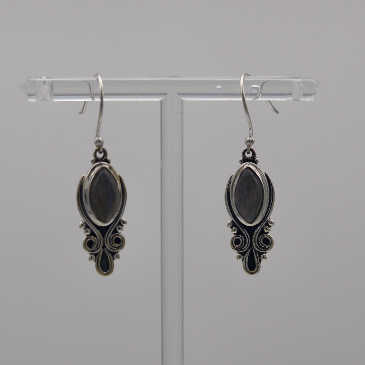 Bespoke Labradorite Sterling Silver Earrings - The Spirit of Life