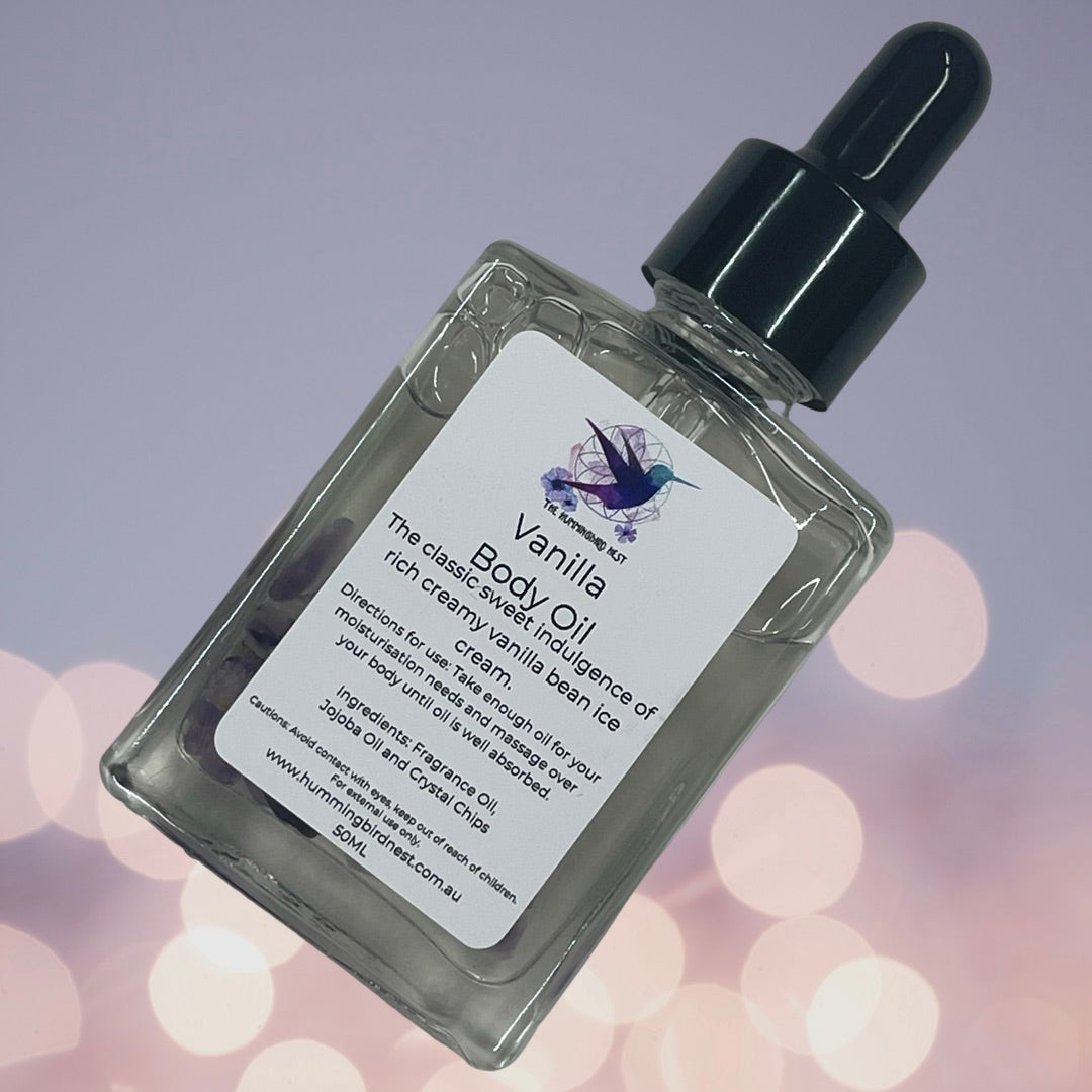 Hummingbird Nest Vanilla Body Oil - The Spirit of Life