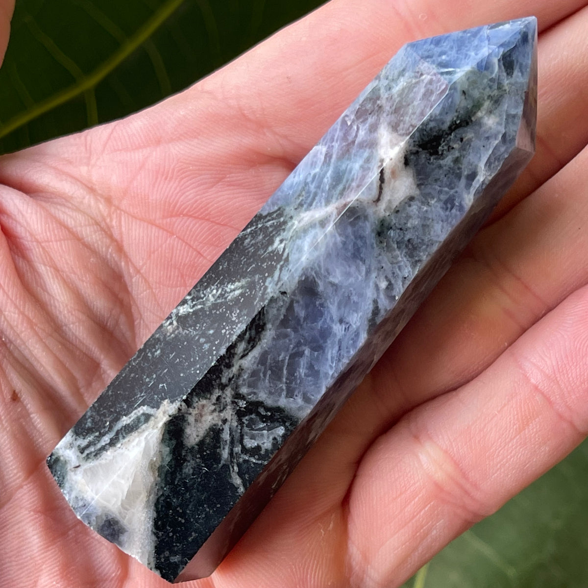 Natural Sodalite Point 91g