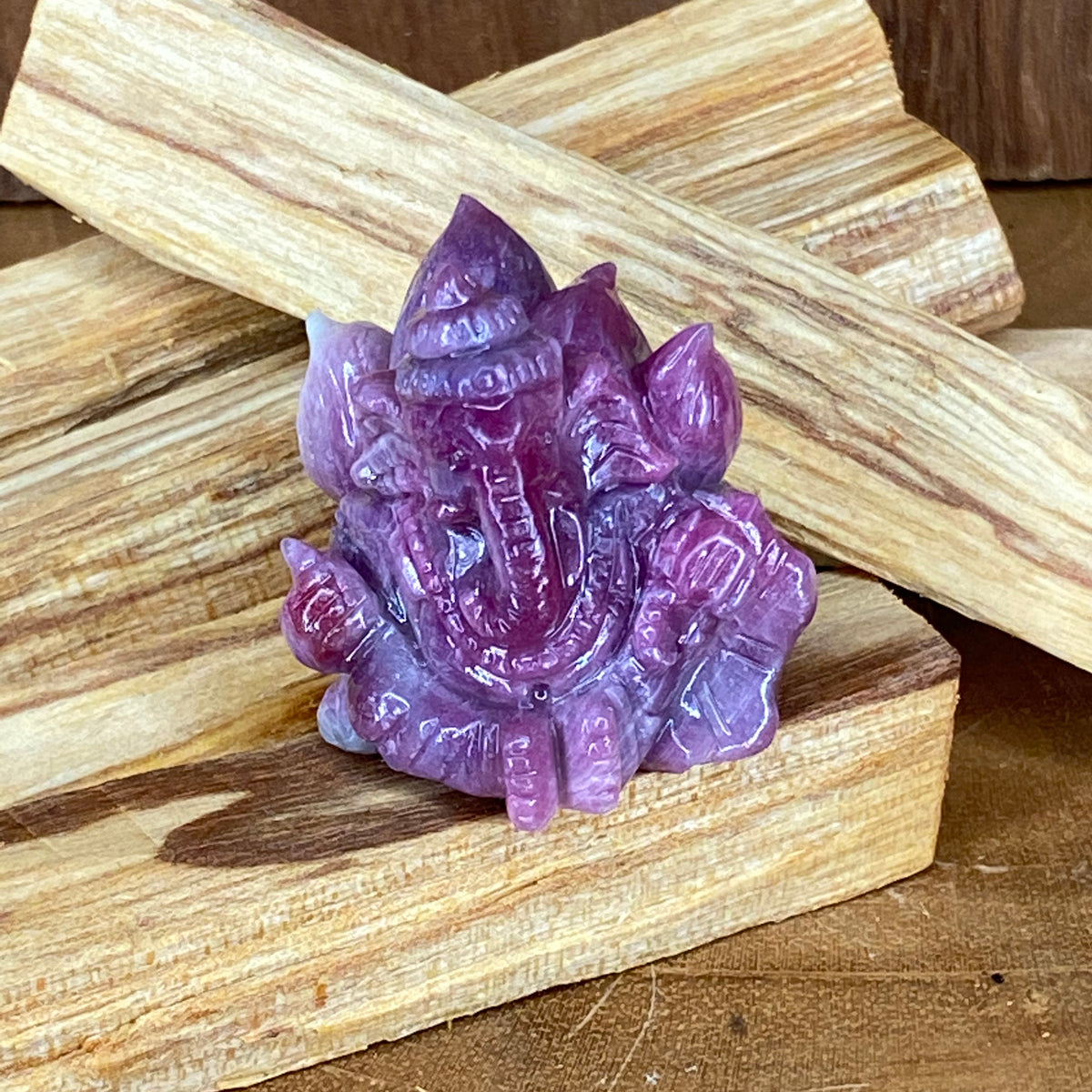 Ruby Ganesha 197ct - The Spirit of Life