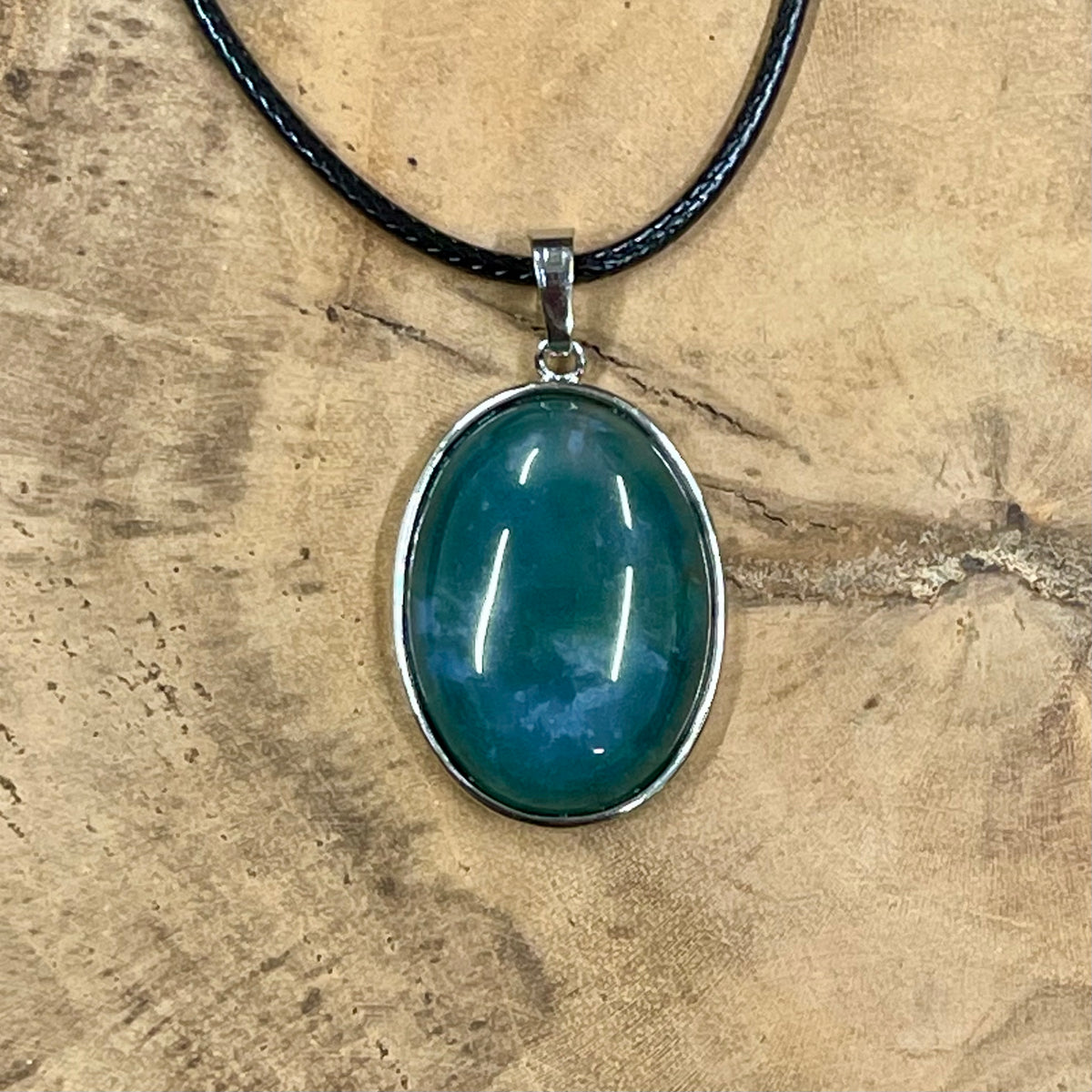 Moss Agate Pendant