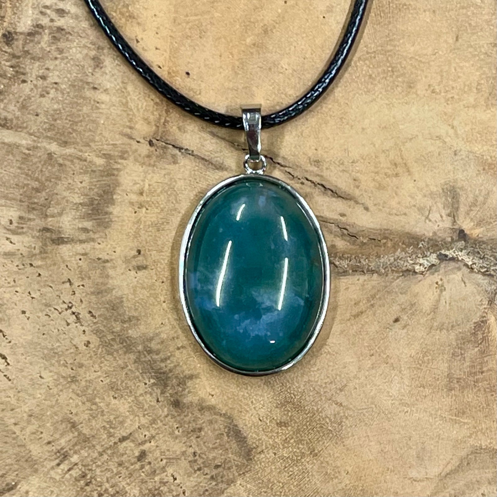 Moss Agate Pendant