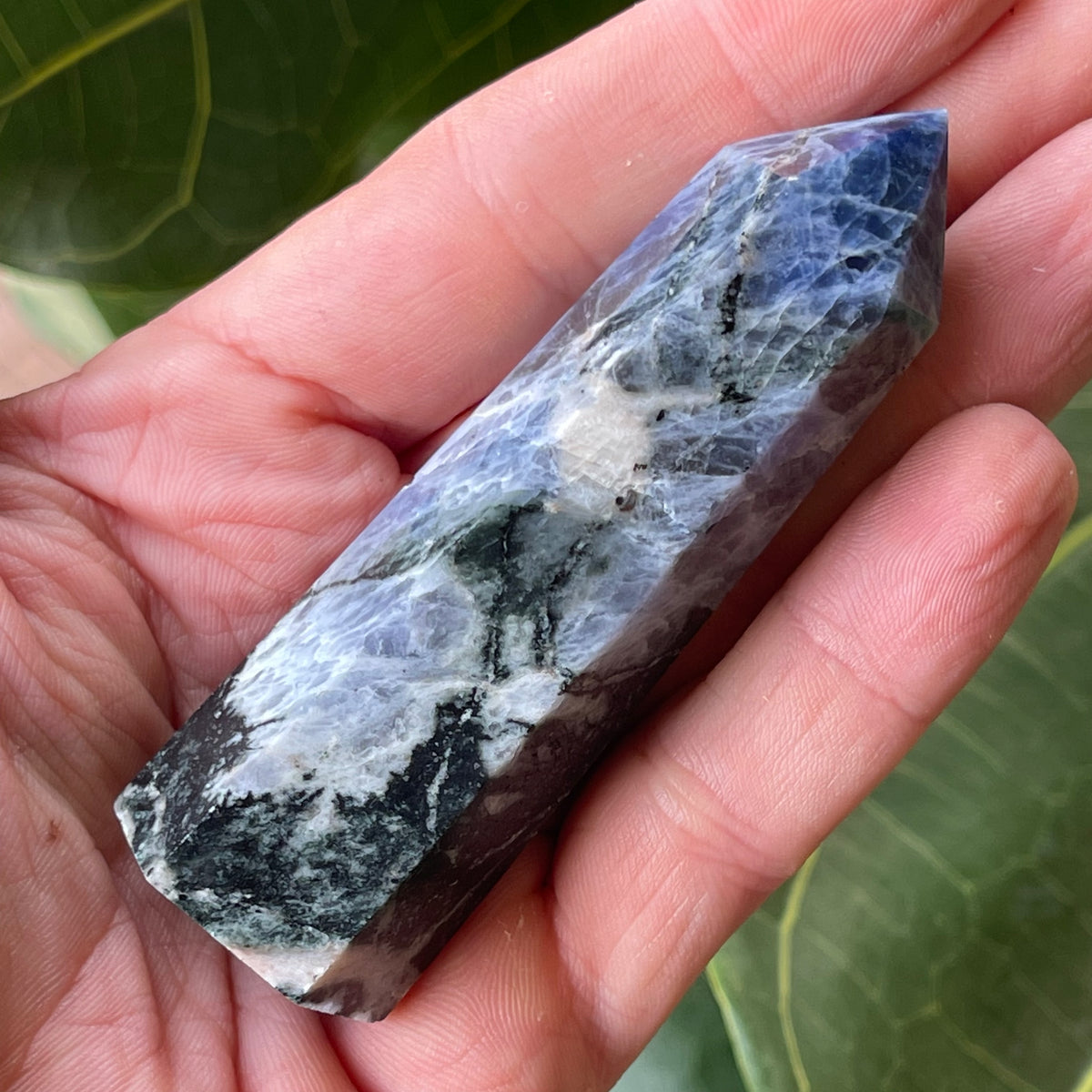 Natural Sodalite Point 91g