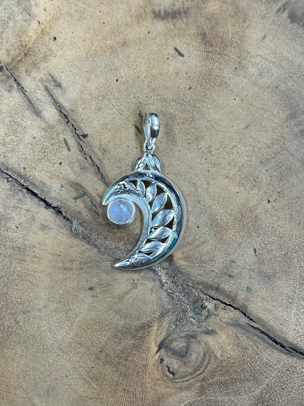 Moonstone Sterling Silver Pendant