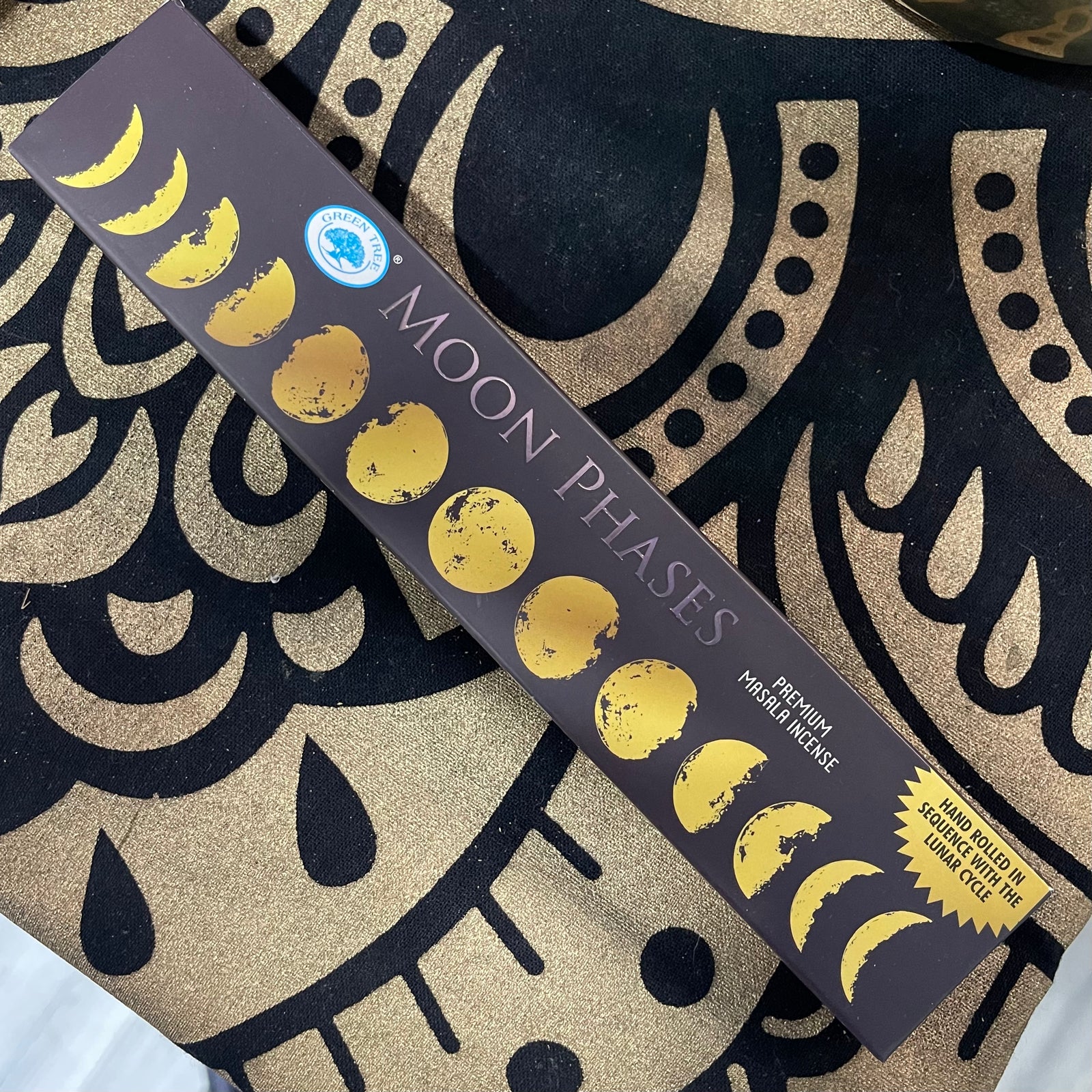 Green Tree Incense 15gms - Moon Phases - The Spirit of Life