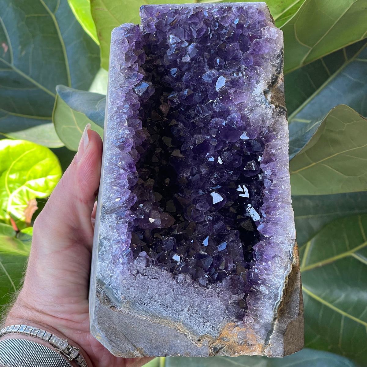 Natural Amethyst Open Cave 2210g