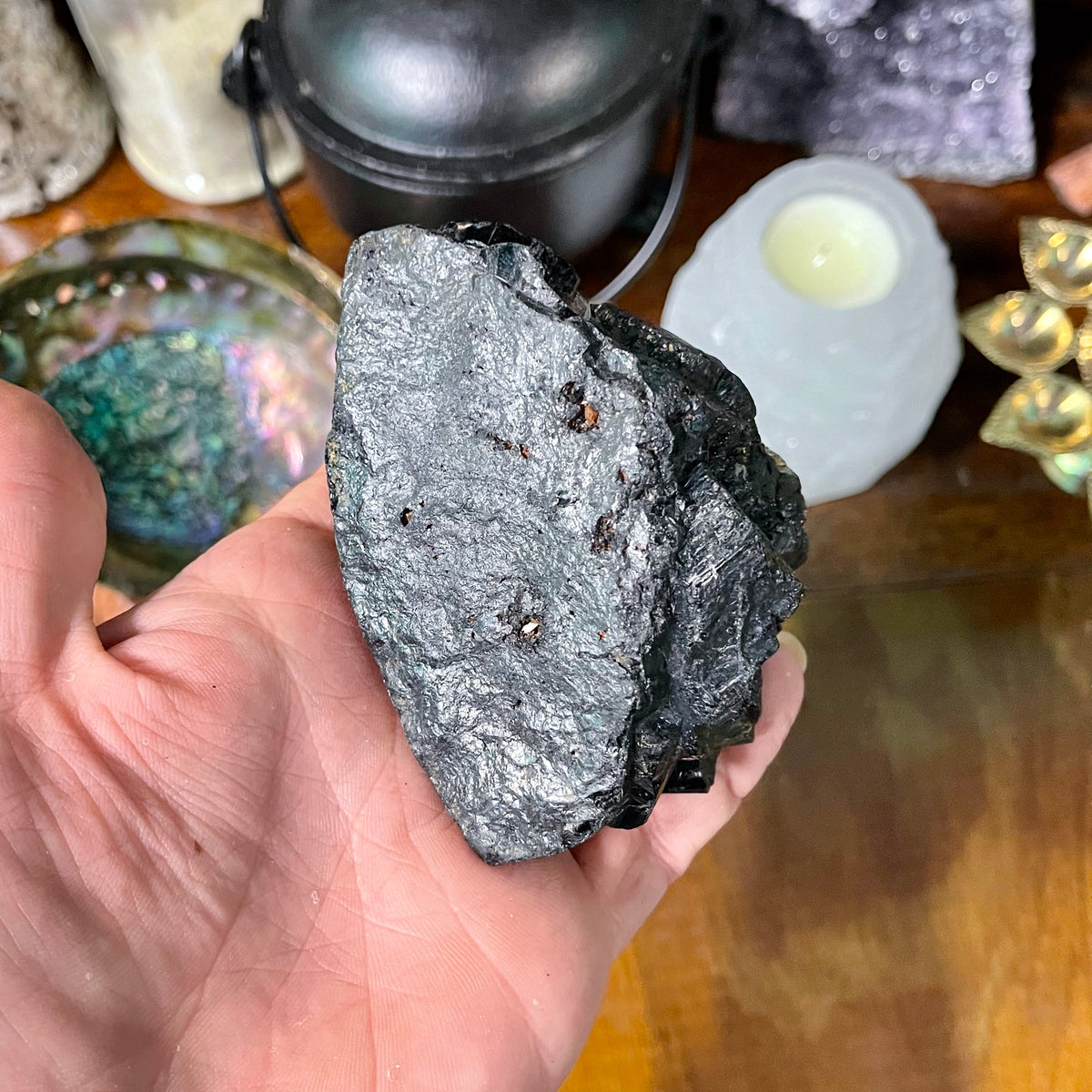 Natural Black Tourmaline 448g - The Spirit of Life
