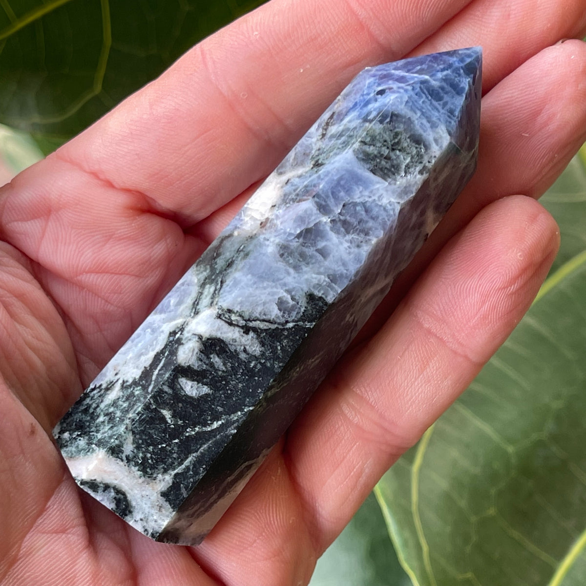 Natural Sodalite Point 91g