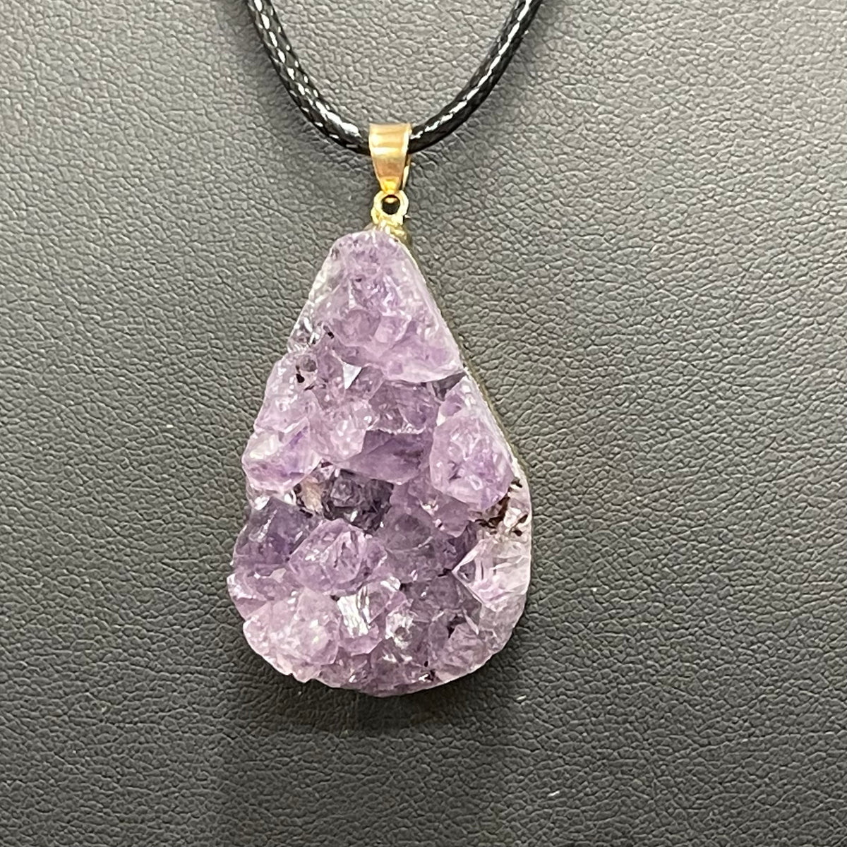 Amethyst Cluster Pendant