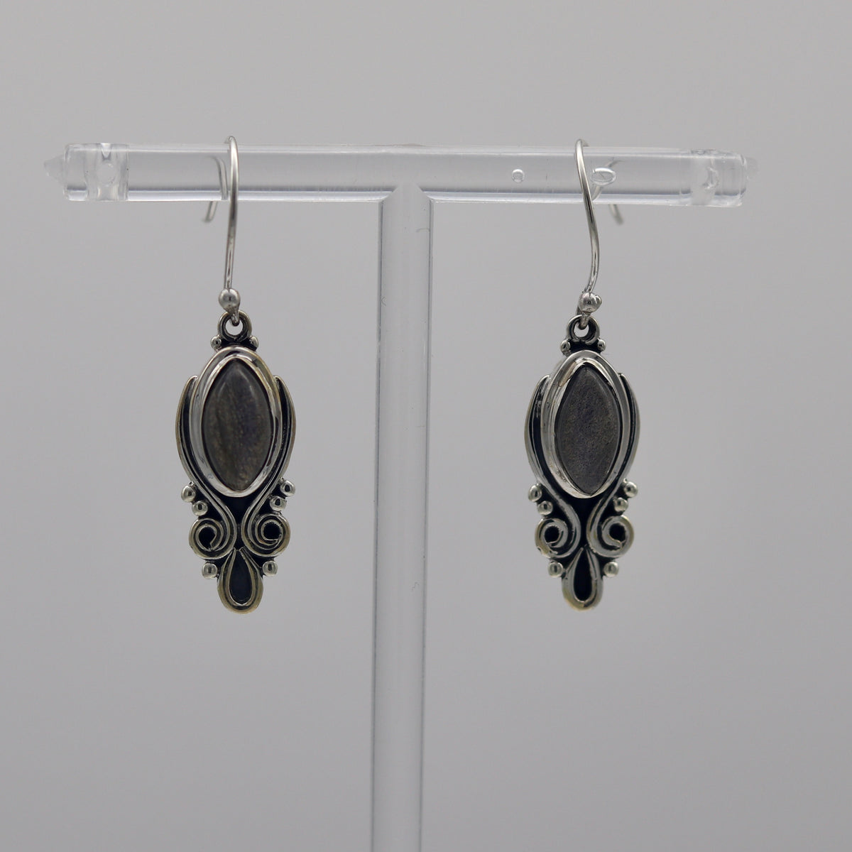 Bespoke Labradorite Sterling Silver Earrings - The Spirit of Life