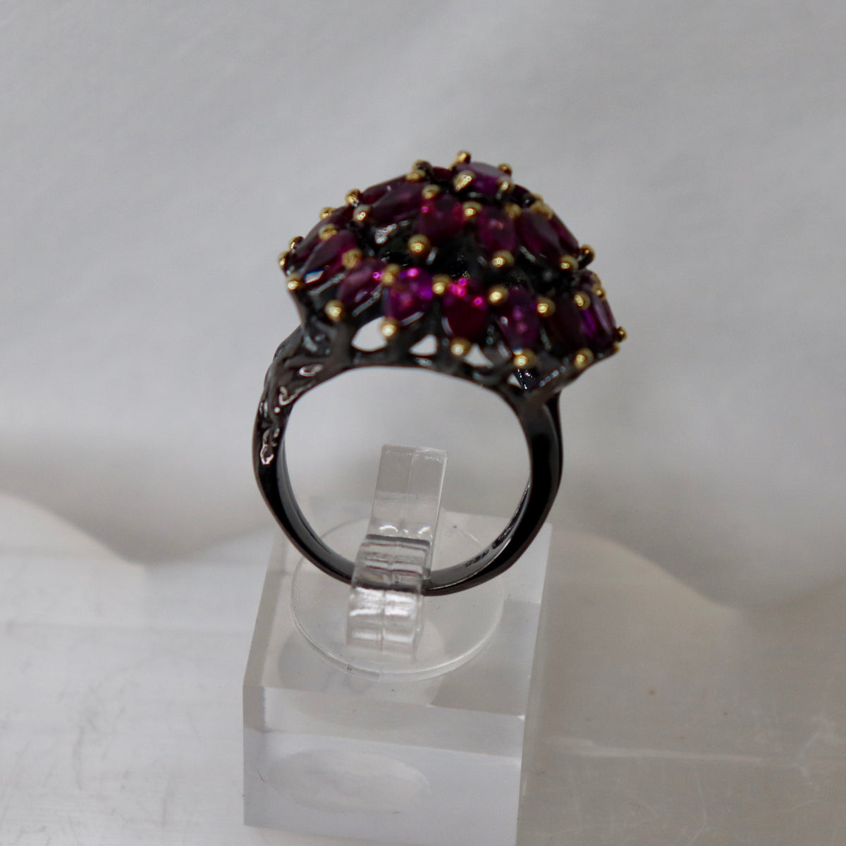 Rhodolite Sterling Silver Ring Sz 7 - The Spirit of Life