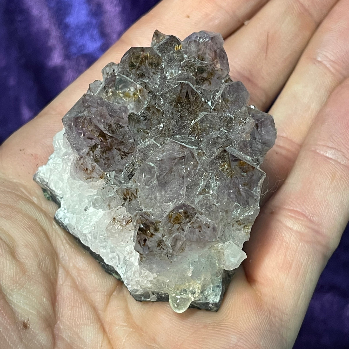 AAA Natural Amethyst Cluster 115g - The Spirit of Life