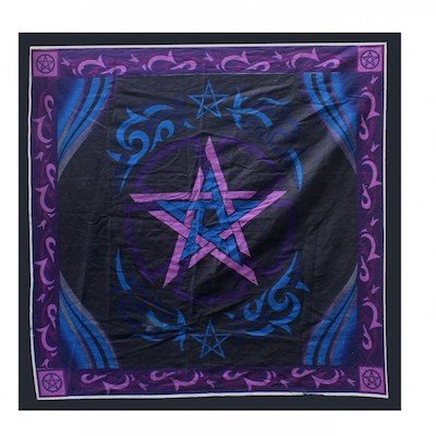 Pentacle Altar Cloth - The Spirit of Life