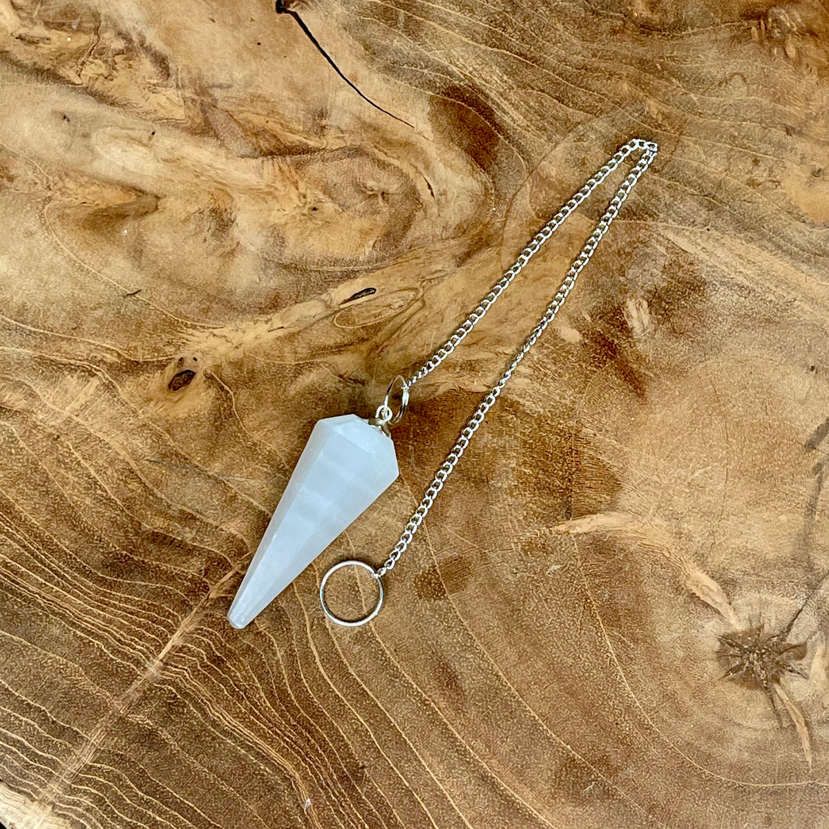 Selenite Pendulum - The Spirit of Life