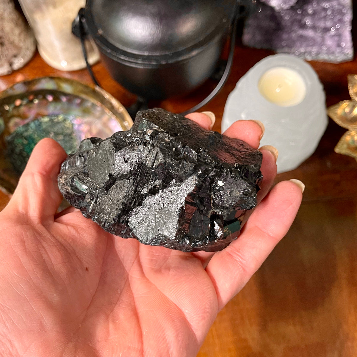 Natural Black Tourmaline 448g - The Spirit of Life