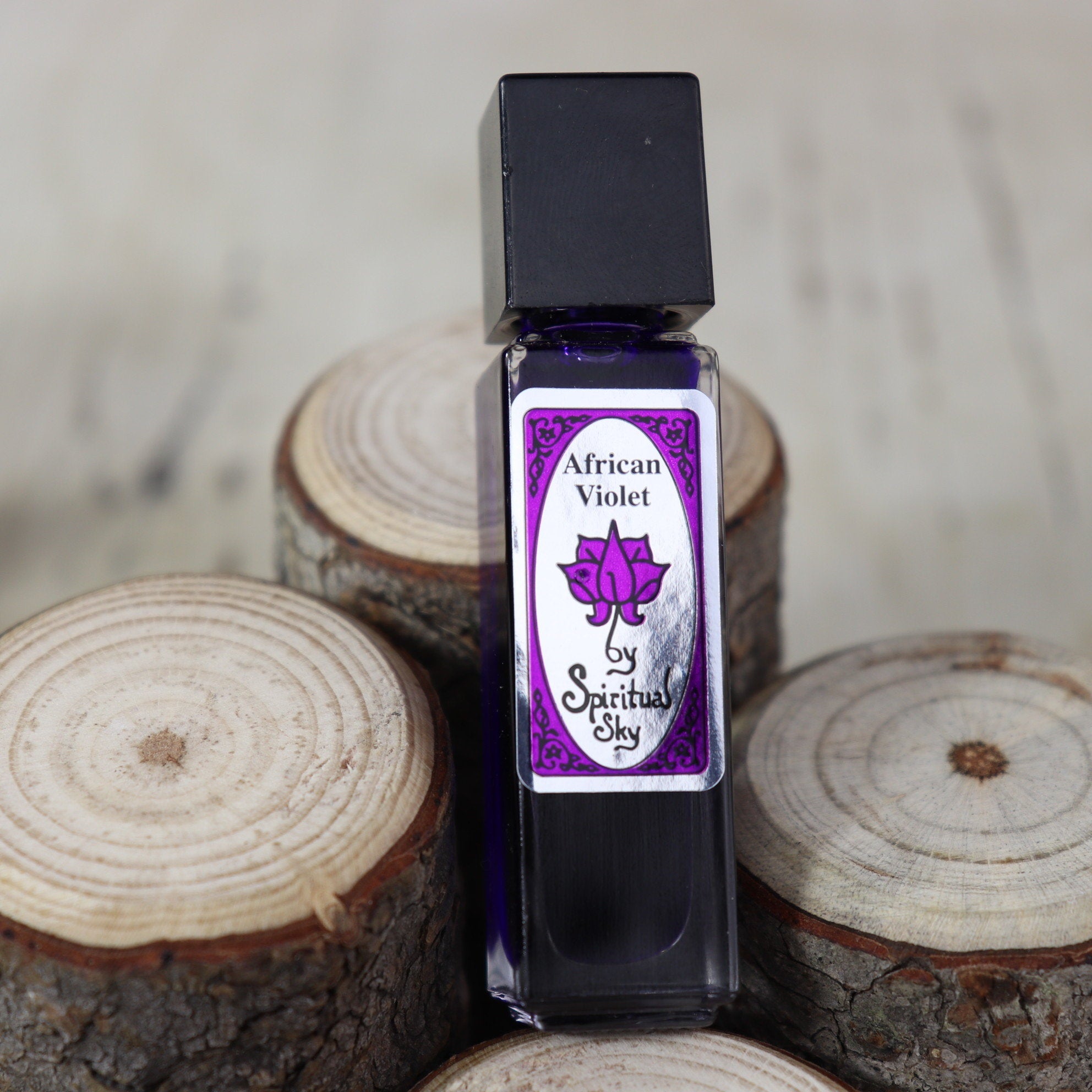 Spiritual Sky Perfume Oil- African Violet - The Spirit of Life