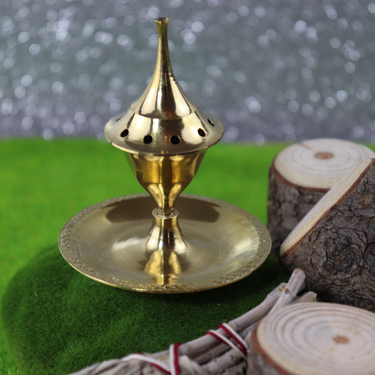 Brass Incense sticks Burner - The Spirit of Life