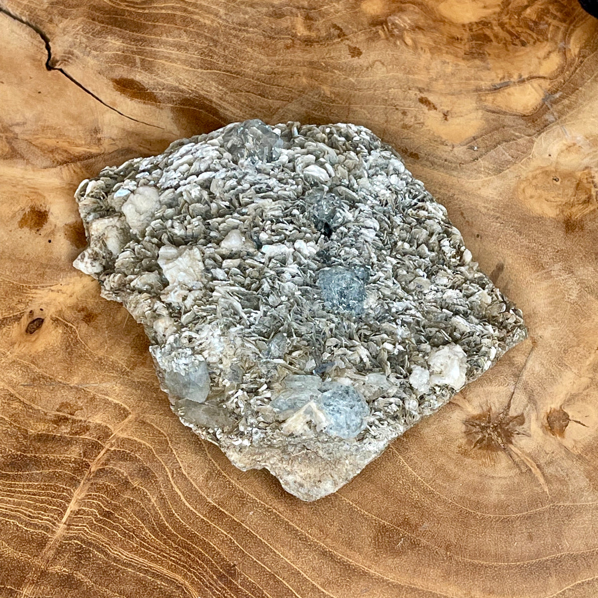 Natural Aquamarine Crystal in matrix 392g - The Spirit of Life