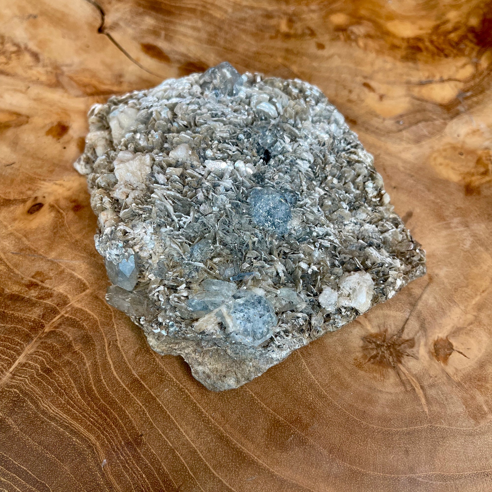 Natural Aquamarine Crystal in matrix 392g - The Spirit of Life