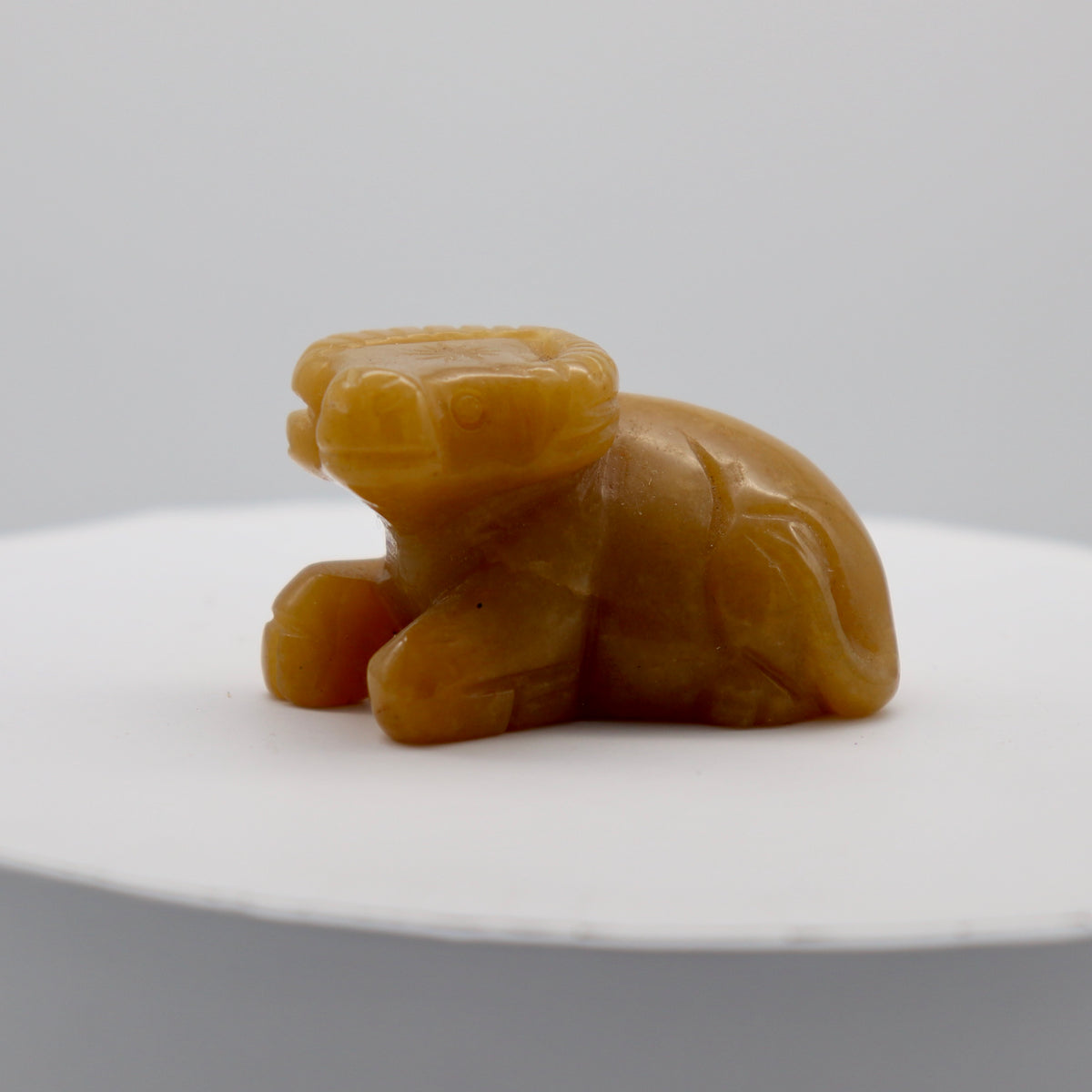 Yellow Aventurine Buffalo Carving 56g - The Spirit of Life