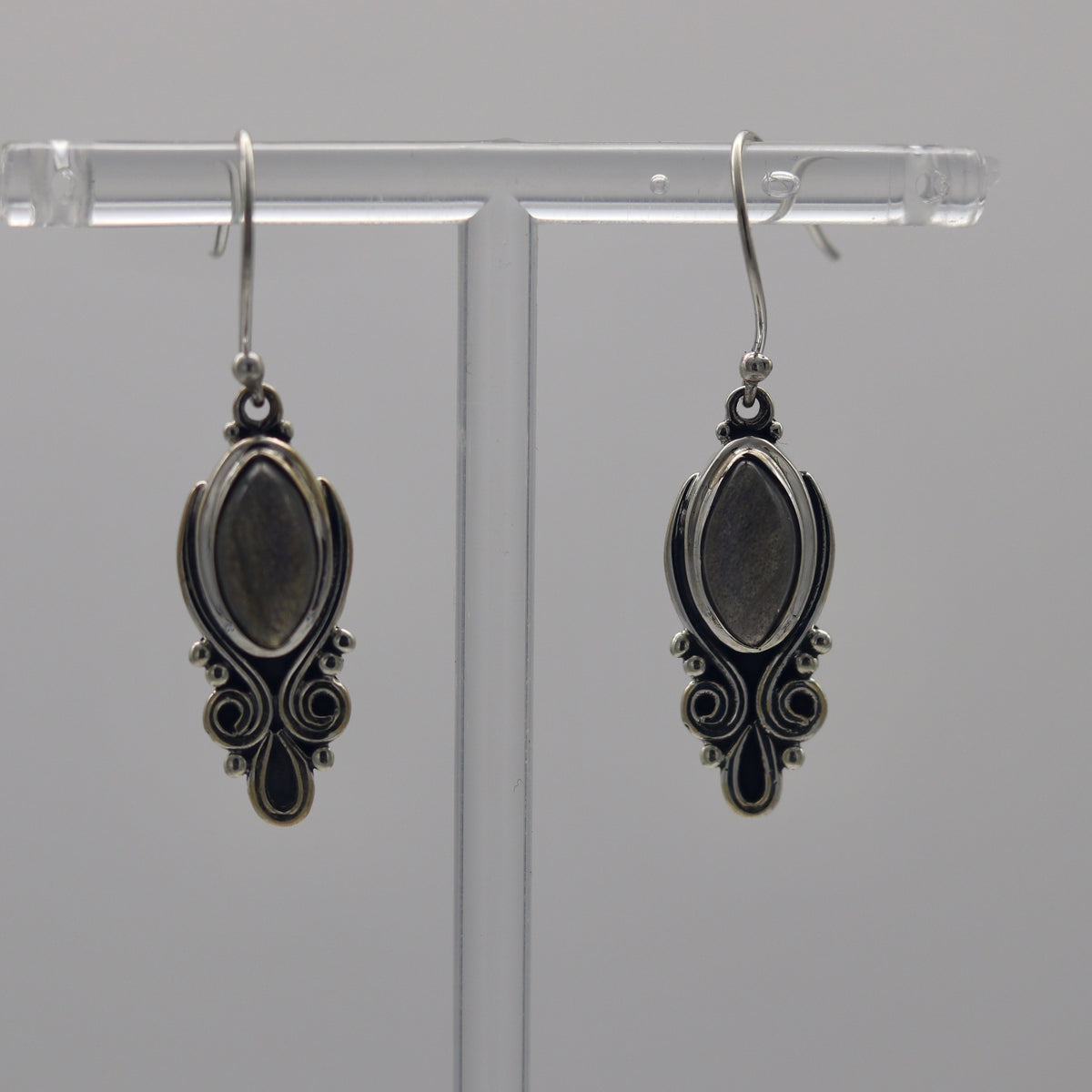 Bespoke Labradorite Sterling Silver Earrings - The Spirit of Life