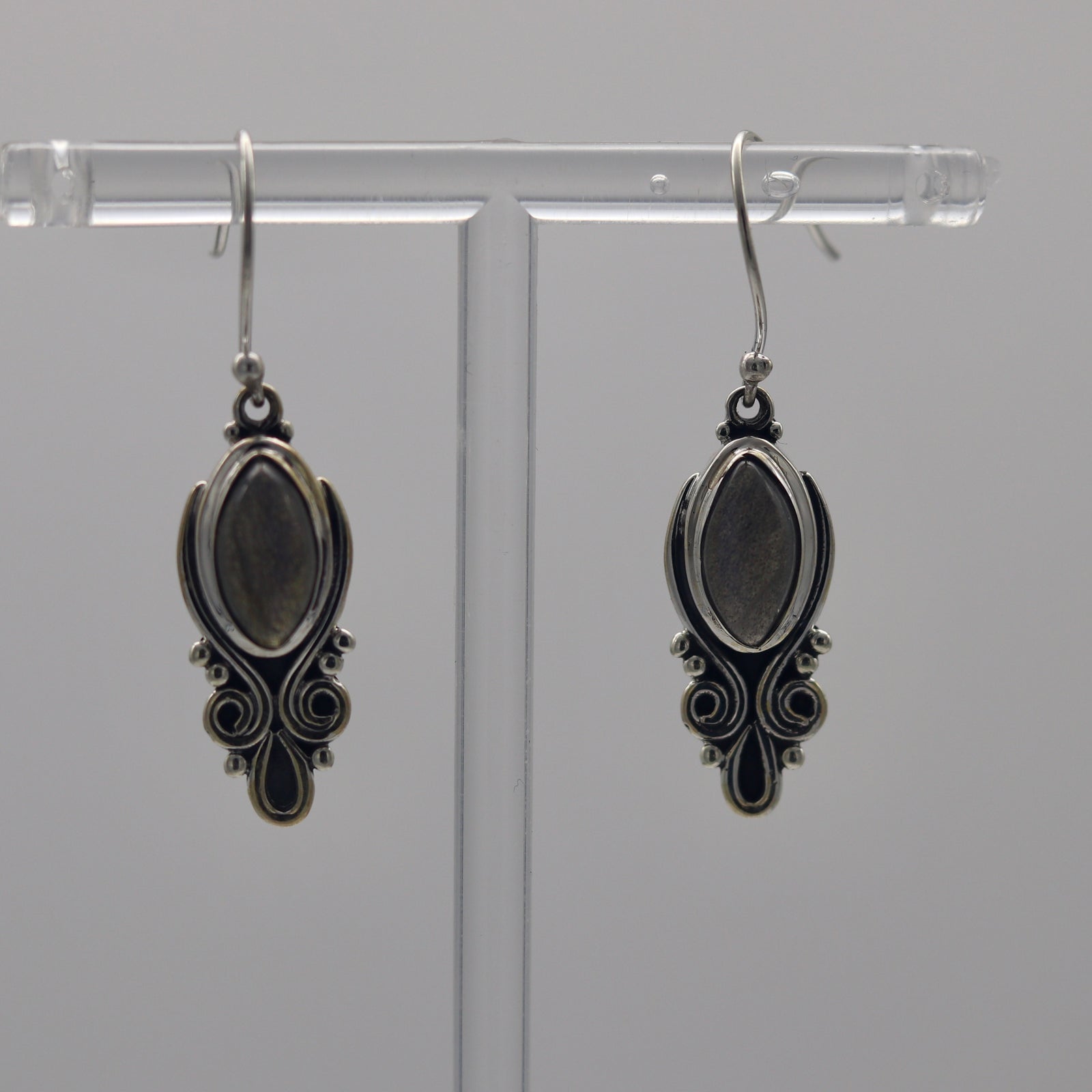 Bespoke Labradorite Sterling Silver Earrings - The Spirit of Life