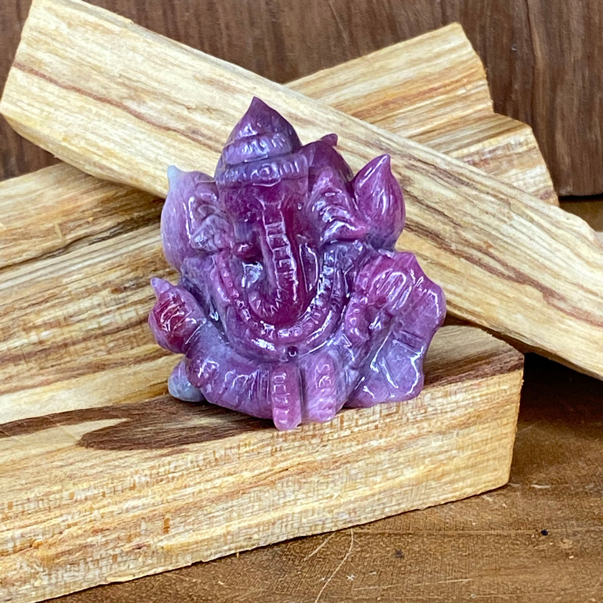 Ruby Ganesha 197ct - The Spirit of Life