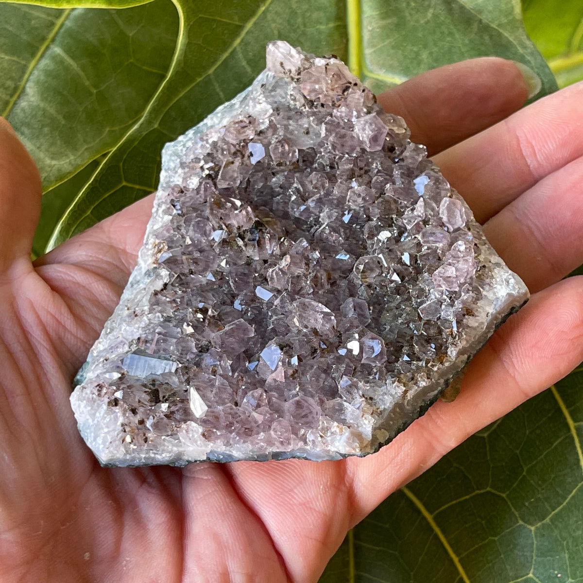 AAA Natural Pale Amethyst Cluster 207g