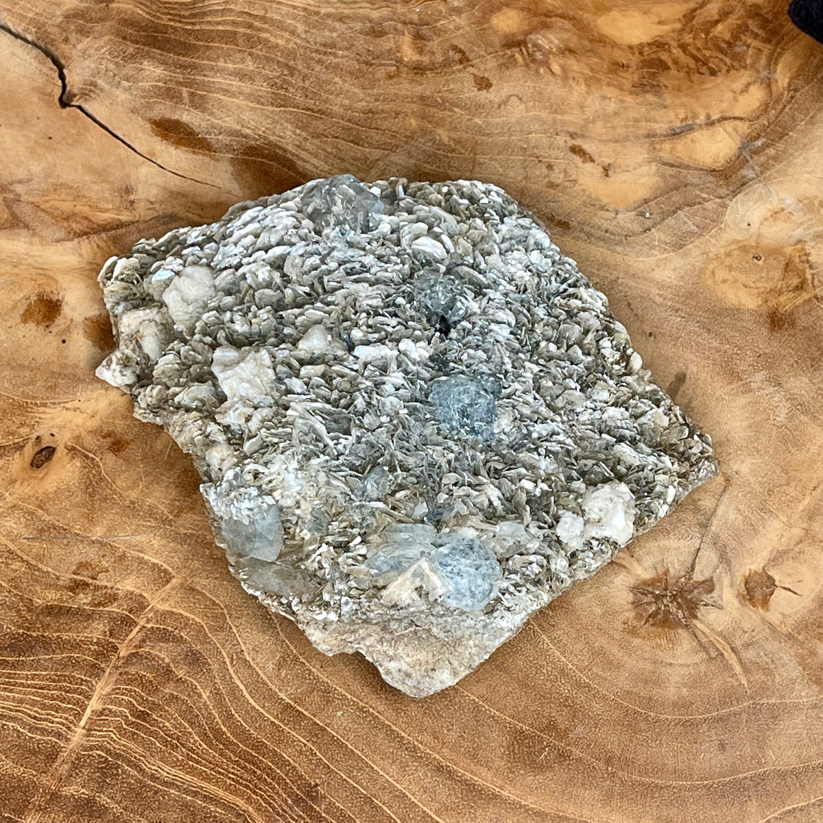 Natural Aquamarine Crystal in matrix 392g - The Spirit of Life